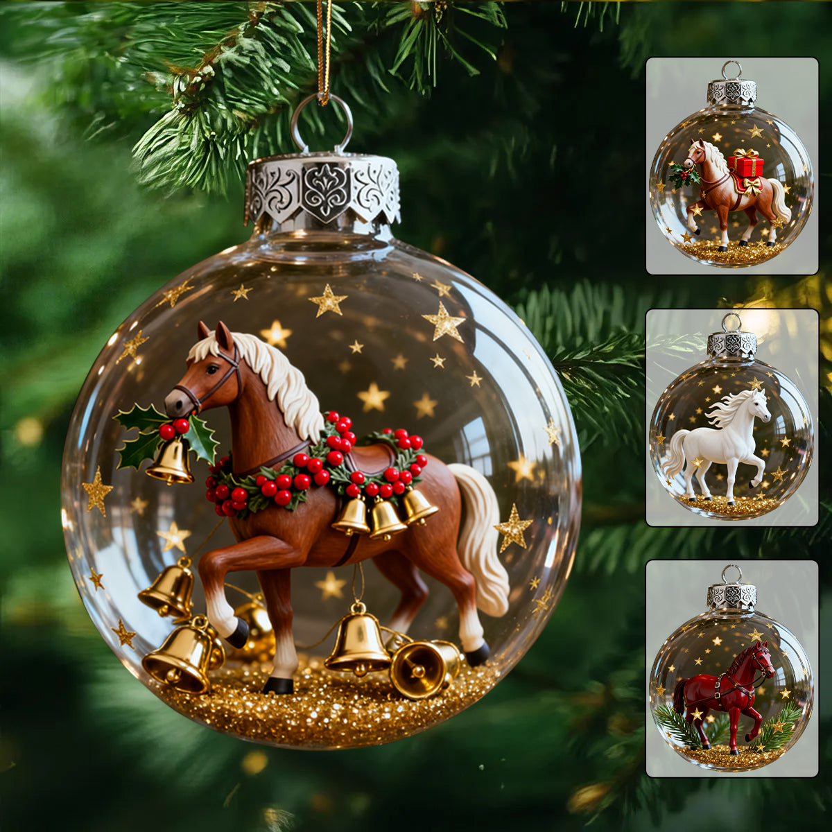 Equestrian Magic for Your Tree - Horse Christmas Ornament