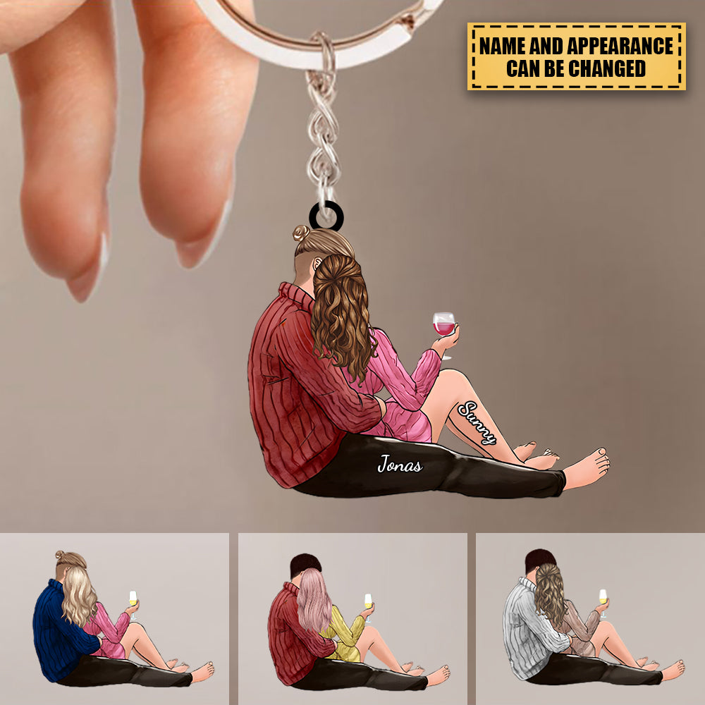 You are my person Personalized Acrylic Keychain- Wedding Gifts , Anniversary Gifts, Valentine Gifts, Gifts For Couples