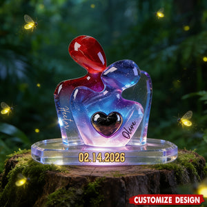 New Release - Personalized Couple Acrylic Plaque - Gift For Couple