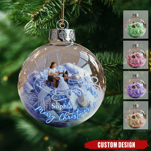Love Sewing - Personalized Sewing Ornament