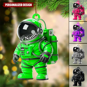 Personalized Astronaut Christmas Ornament-Gift For Astronaut Lover