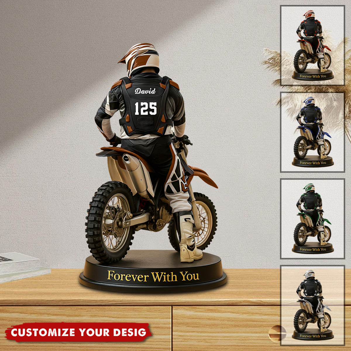 Personalized Motorcycle Rider Plaque - Gift For Motorcycle Lover