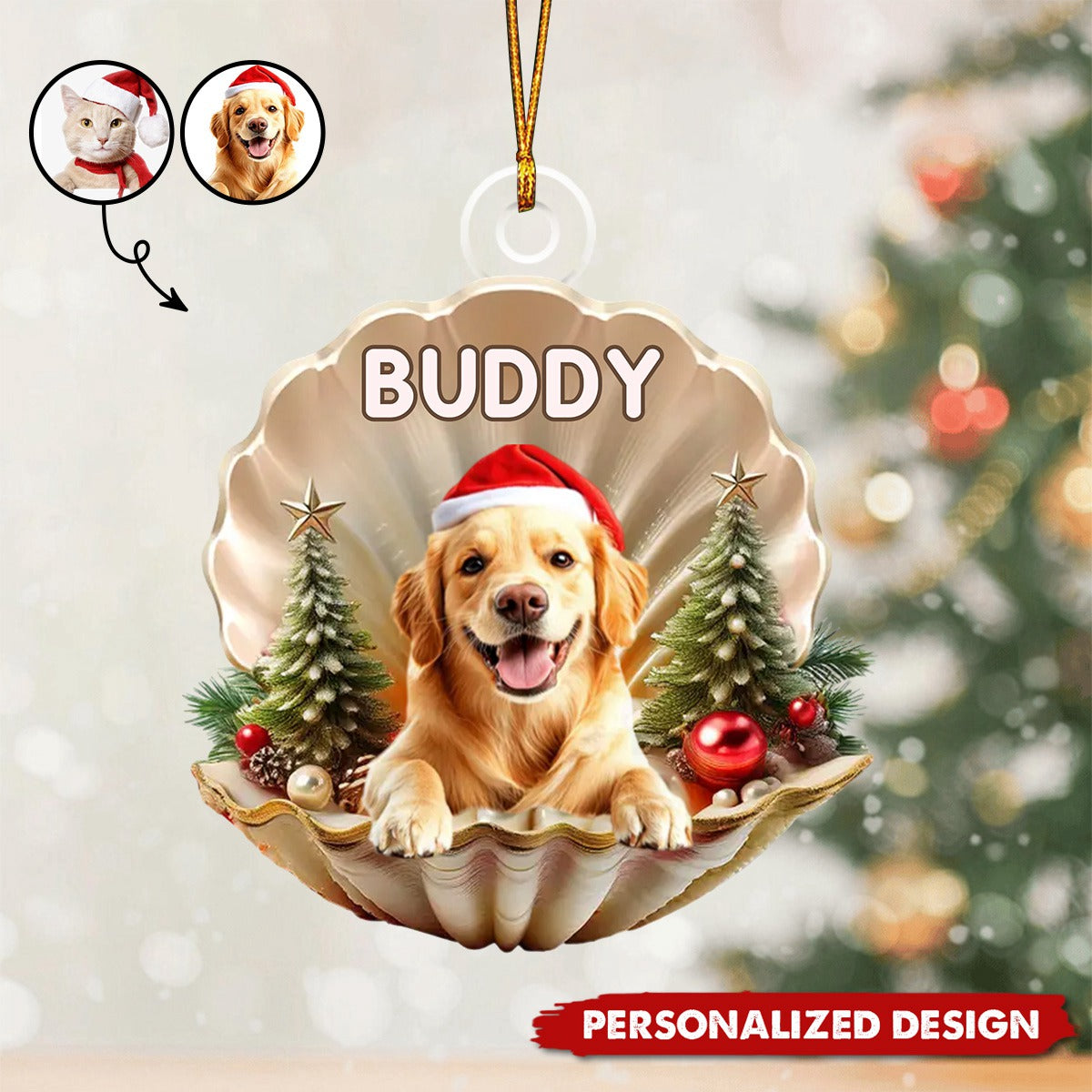 2024 New Release The Best Ornaments Are The Ones With Tails-Personalized Ornament-Christmas Gift For Pet Lovers