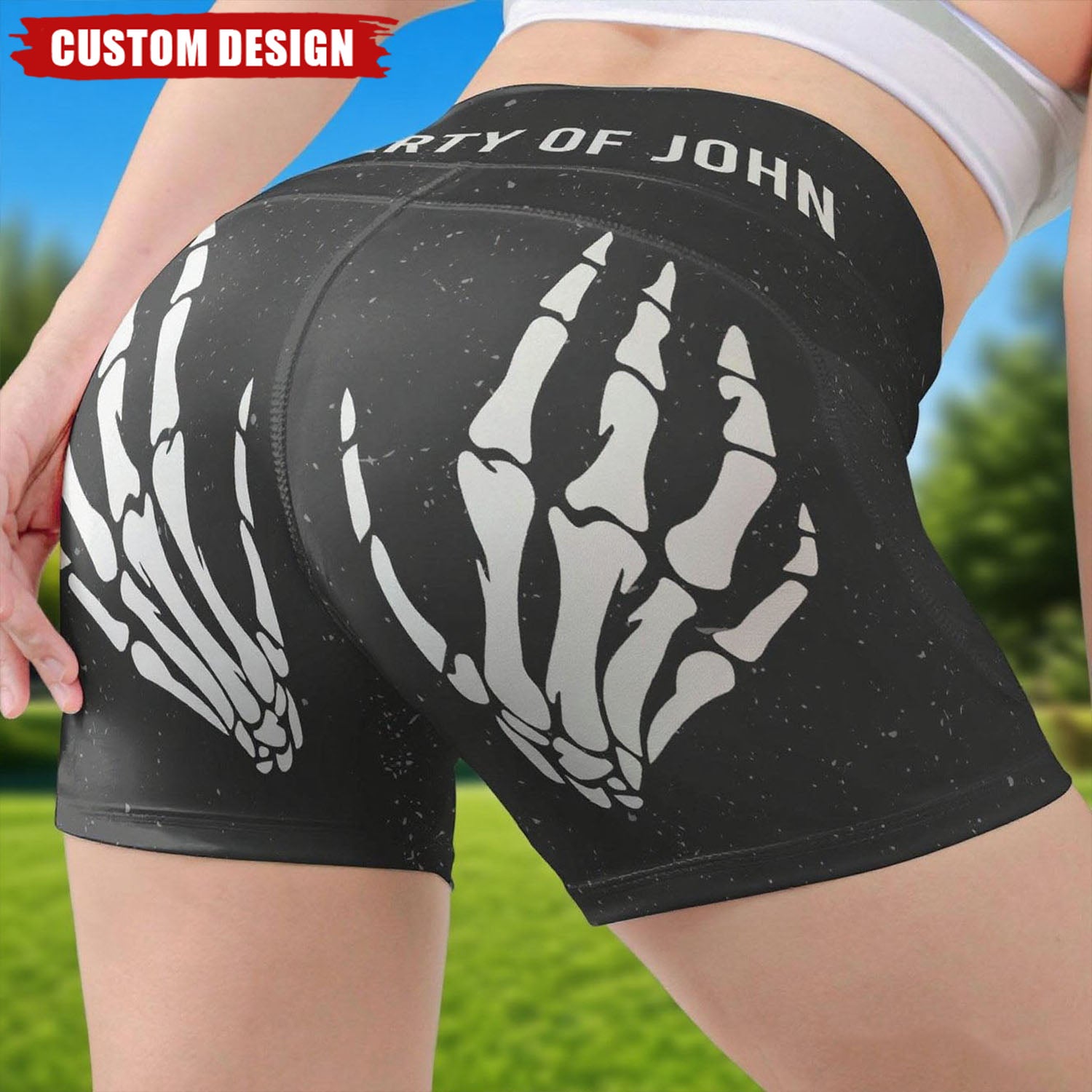 Property Of - Personalized Women's Workout Shorts