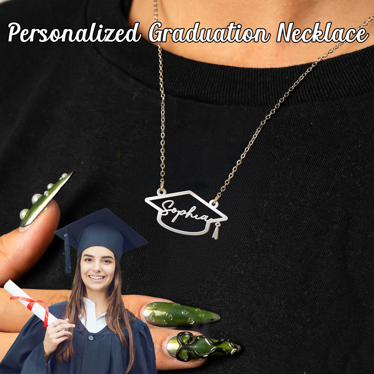 You've Worked So Hard To Make Your Dreams Come True - Custom Name Necklace