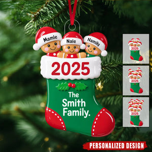 Personalized New Family Ornament 2025