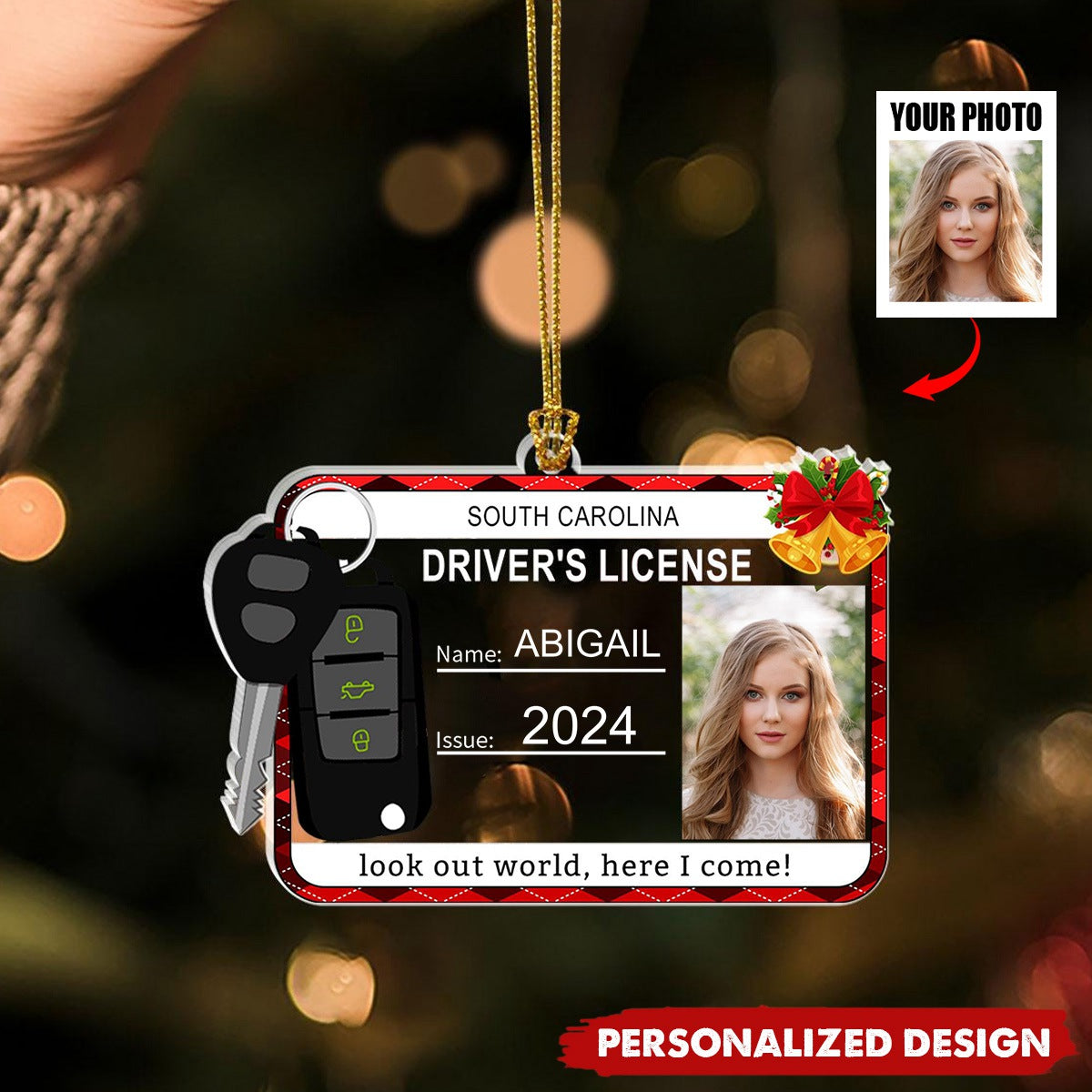 Personalized New Driver Ornament-Gifts For New Driver-2024 New Release