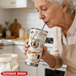 Love Baking - Personalized Baking Tumbler