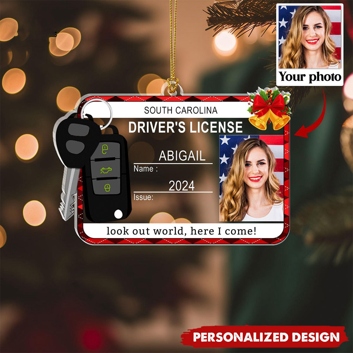 Personalized New Driver Ornament-Gifts For New Driver-2024 New Release