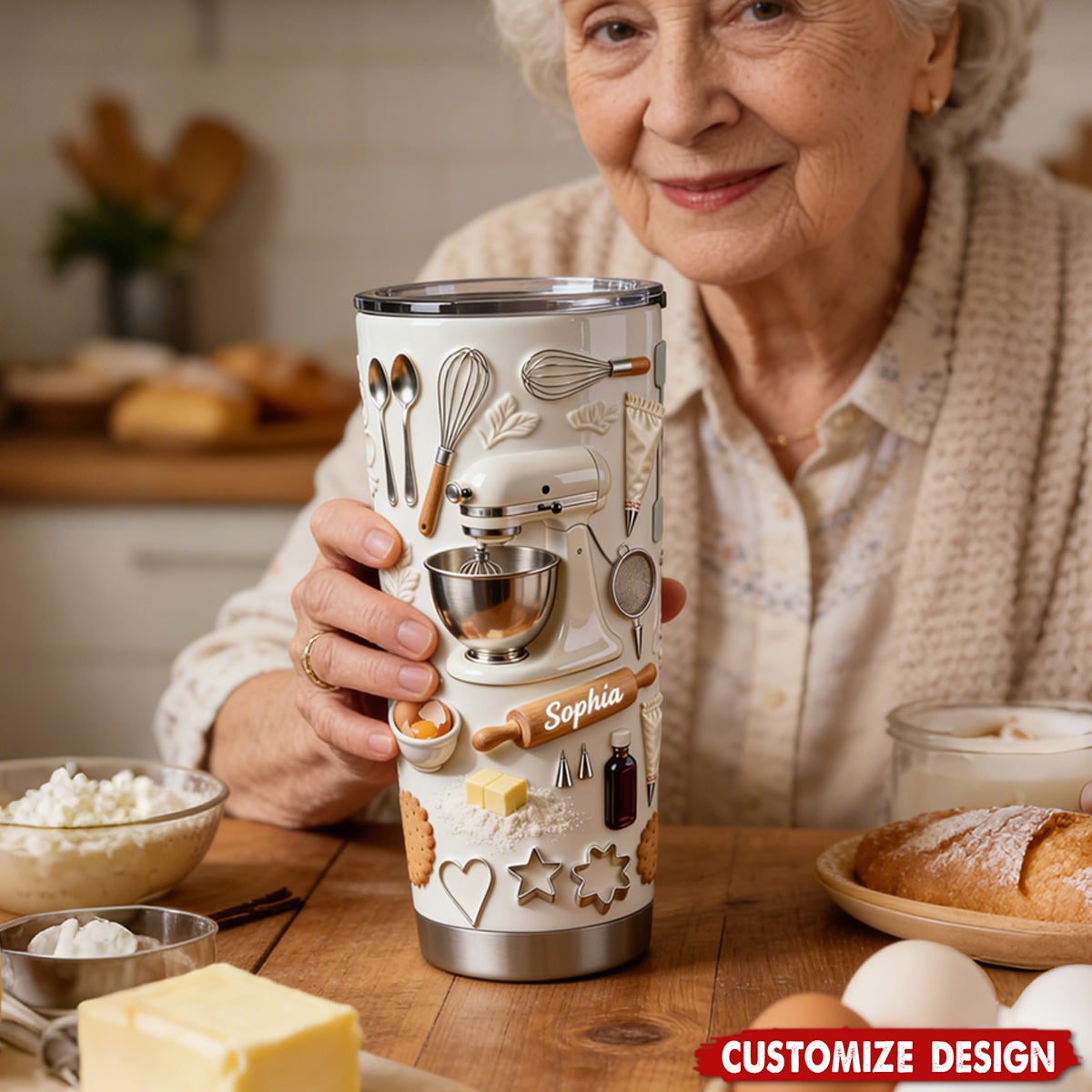 Love Baking - Personalized Baking Tumbler