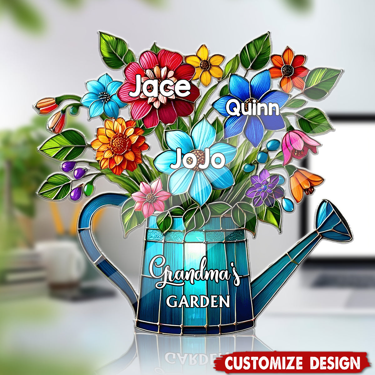 Grandma's Mom's Garden - Personalized Acrylic Plaque