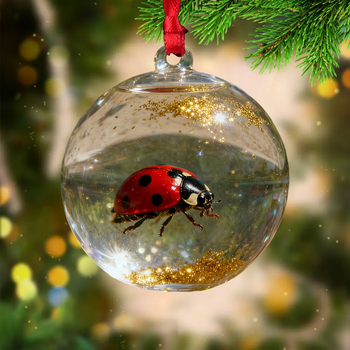 Insect Crystal Acrylic Decoration Ornament