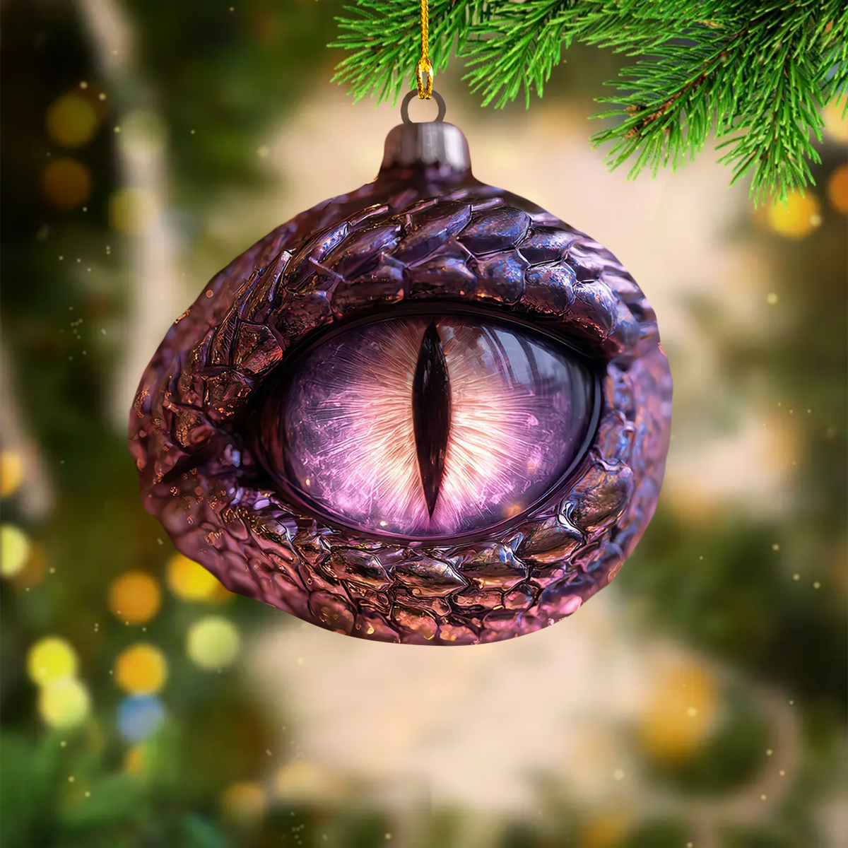 Dragon Eye Christmas Ornament