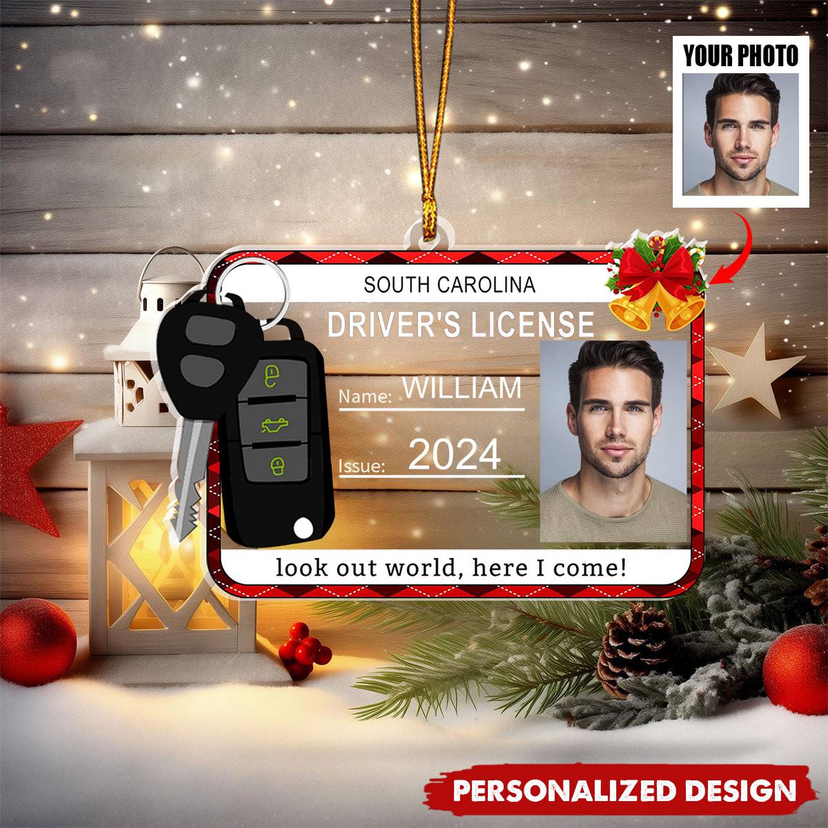 Personalized New Driver Ornament-Gifts For New Driver-2024 New Release
