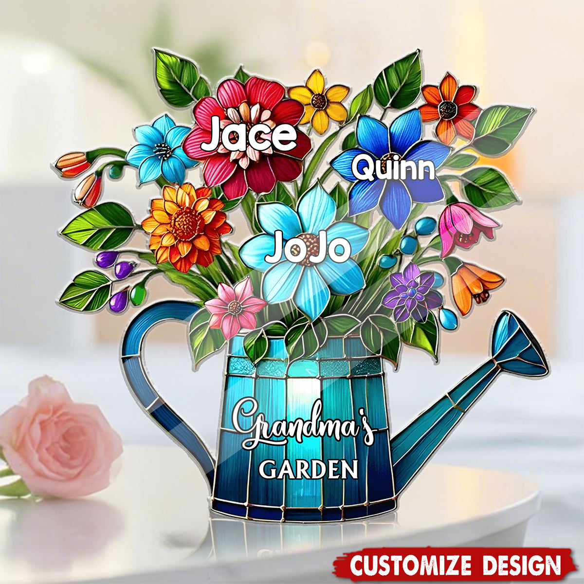 Grandma's Mom's Garden - Personalized Acrylic Plaque