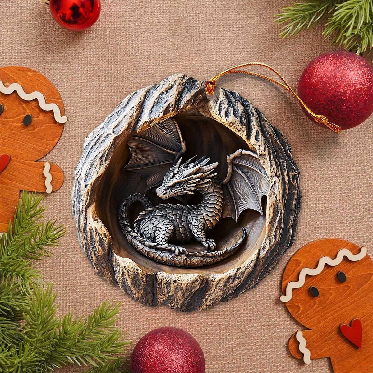 Dragon Christmas Ornament-Gifts For Dragon Lover-2024 New Release