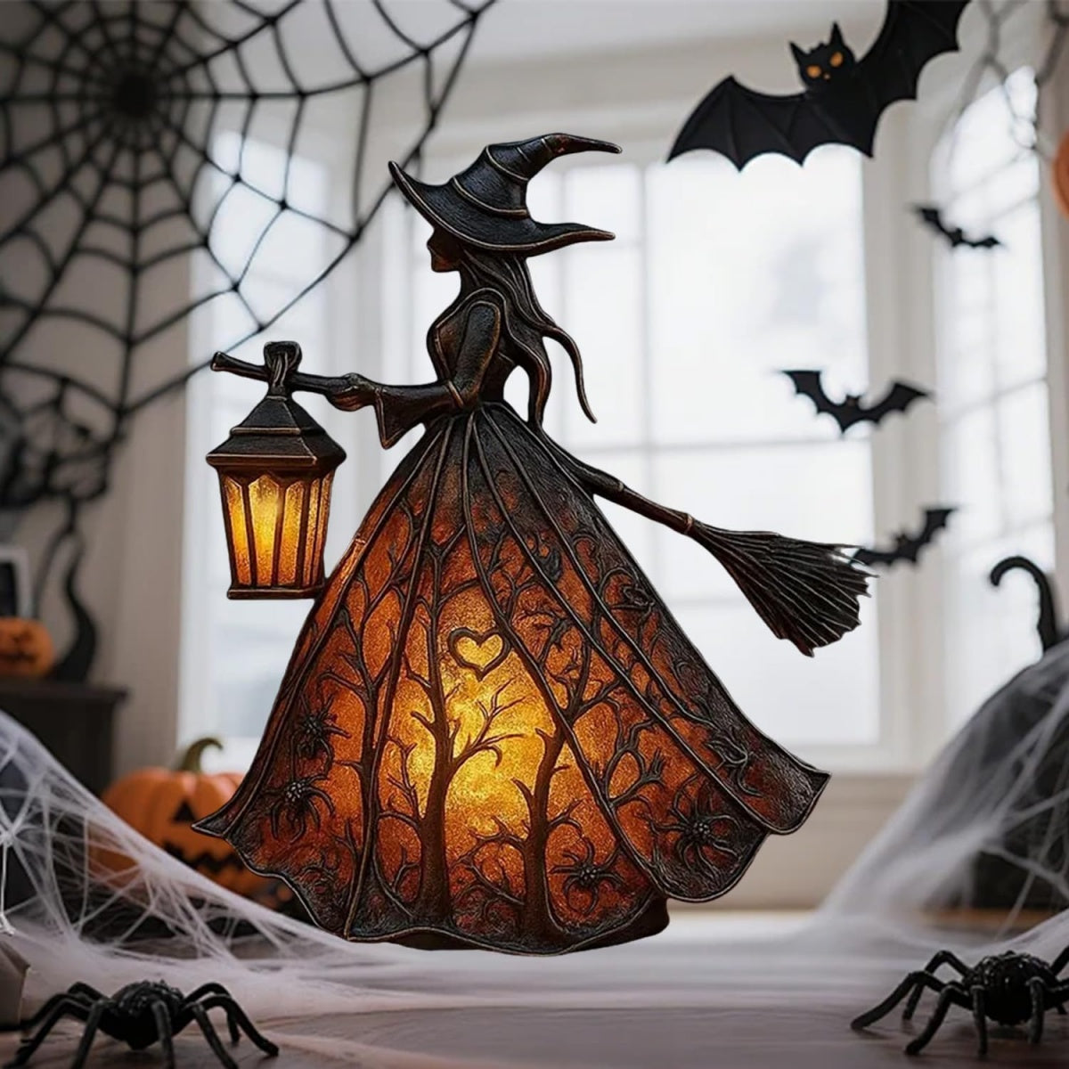 Halloween Witch Lamp - Halloween Gift For Your Loved One