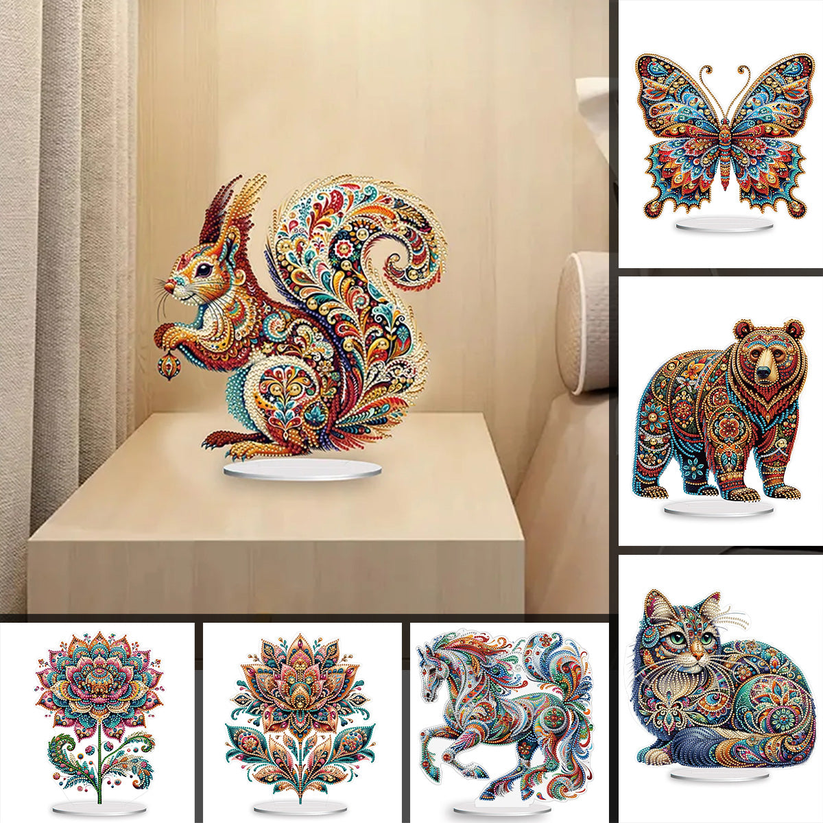Gorgeous Animal Decor Kit - Special Shape Acrylic Plaque