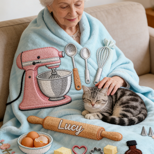 Love Baking - Personalized Baking Blanket