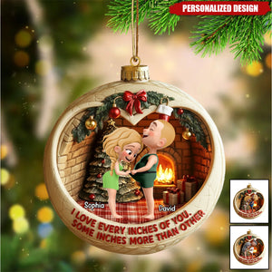Personalized Curious Couple Ornament-Gifts For Couple