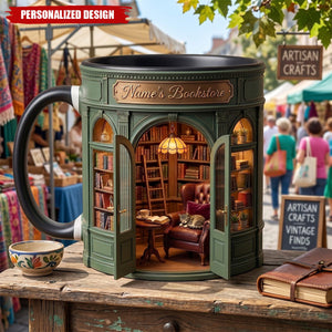 Personalized Owner Book Store Mug-Book Lover Gift