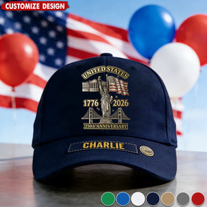 250th Anniversary - Personalized Classic Cap