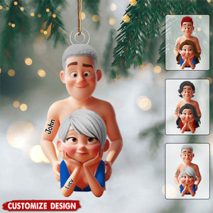 New Release - Couple Christmas Ornament - Personalized Gifts For Couple