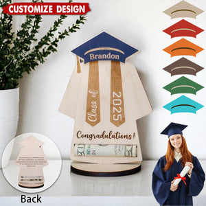 2025 Graduation Gown Money Holder Frame