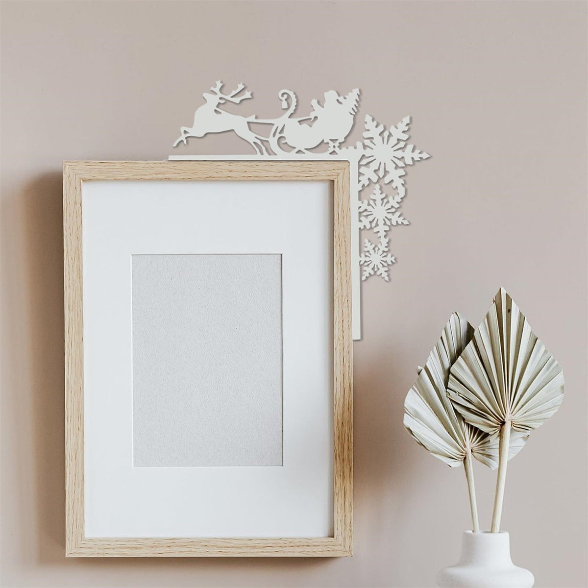 Metal Christmas Door Topper