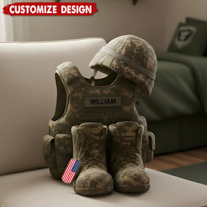 Honoring Heroes Pillow Personalized Gifts for Veterans