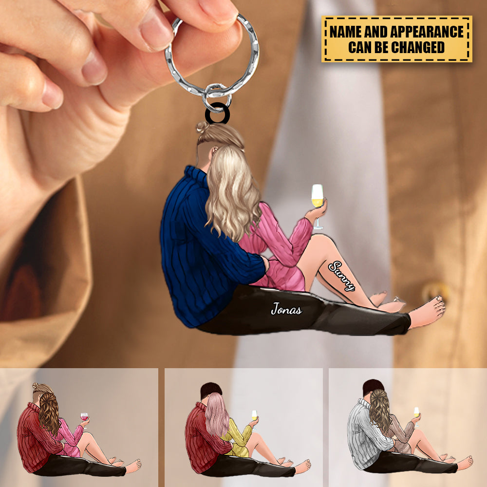 You are my person Personalized Acrylic Keychain- Wedding Gifts , Anniversary Gifts, Valentine Gifts, Gifts For Couples