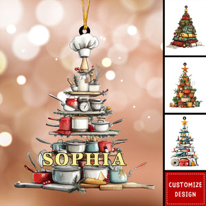 Personalized Tree Acrylic Ornament - 2024 New Release