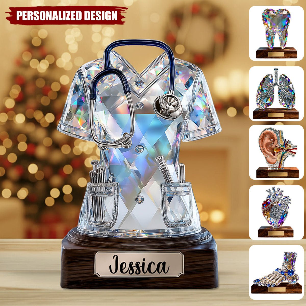 Love Nurse Life-Personalized Nurse Acrylic Plaque