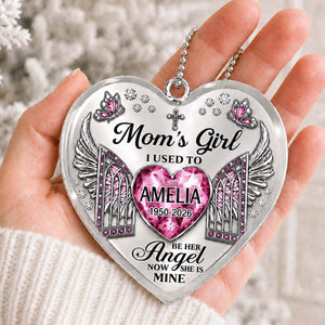 I Used To Be Their Angel - Personalized Memorial Heart Ornament