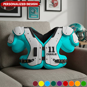 Personalized Shoulder Pad Armor Pillow-Gifts For Sport Lovers