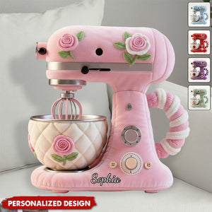 Personalized Baking Faux Fur Shaped Pillow-Perfect Gift For Baking Lovers