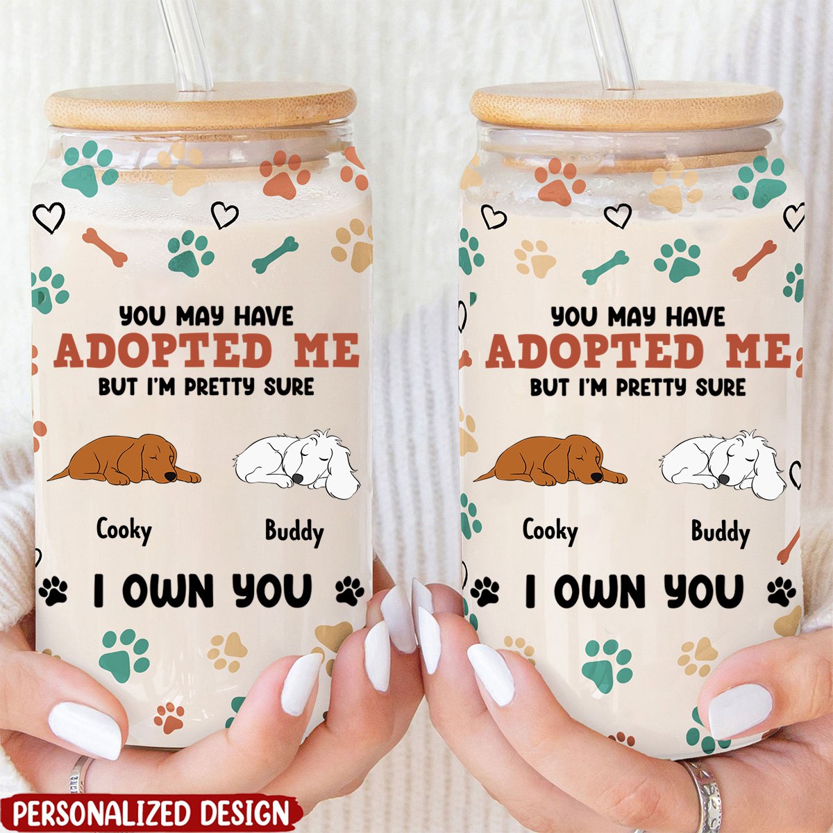 Life Would Be Boring Without Me - Personalized Clear Glass Cup