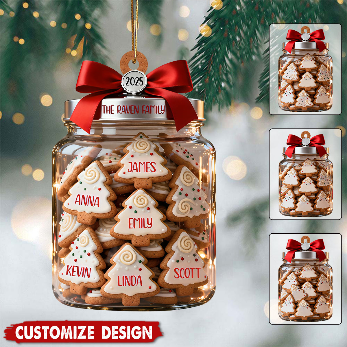 Our Family - Personalized Family Ornament