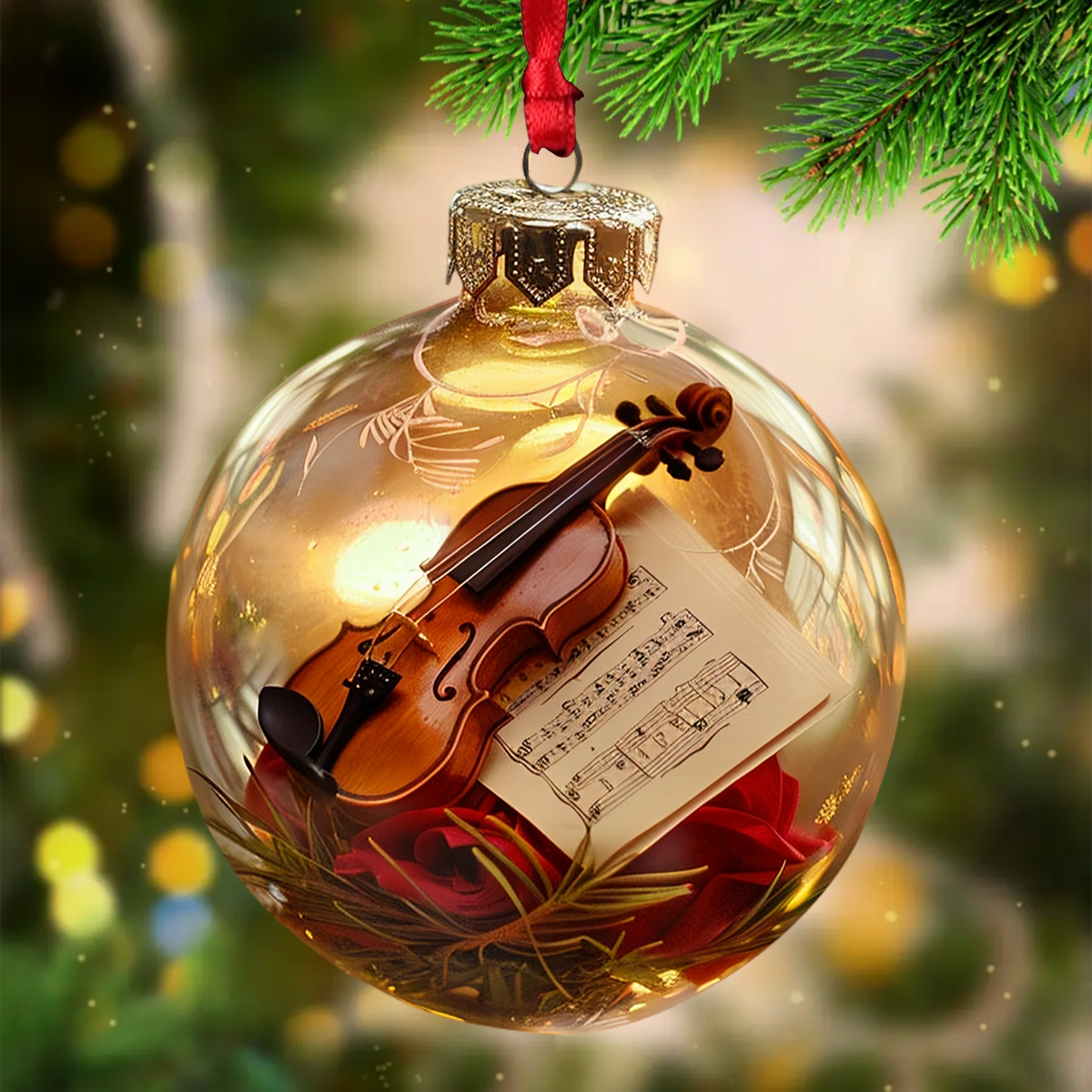 Musical Harmony Christmas Ornament