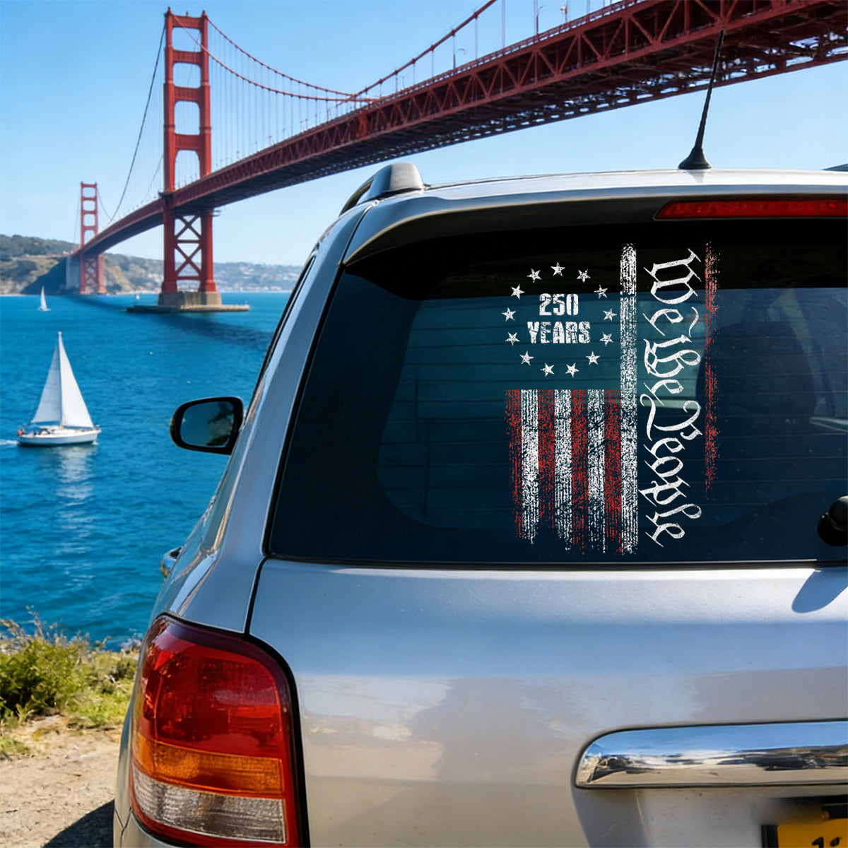 250 Years America Independence We The People US Car Window Decal Sticker