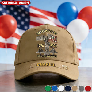 250th Anniversary - Personalized Classic Cap