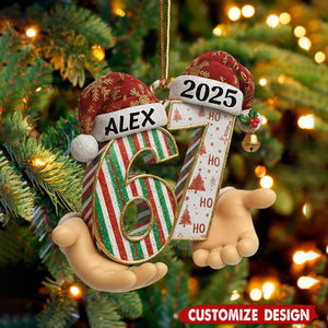 personalized 67 ornament 2025 funny