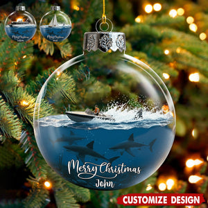 Love Boating - Personalized Boating Ornament