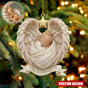 Personalized Baby Memorial Ornament - Gift for Baby Loss