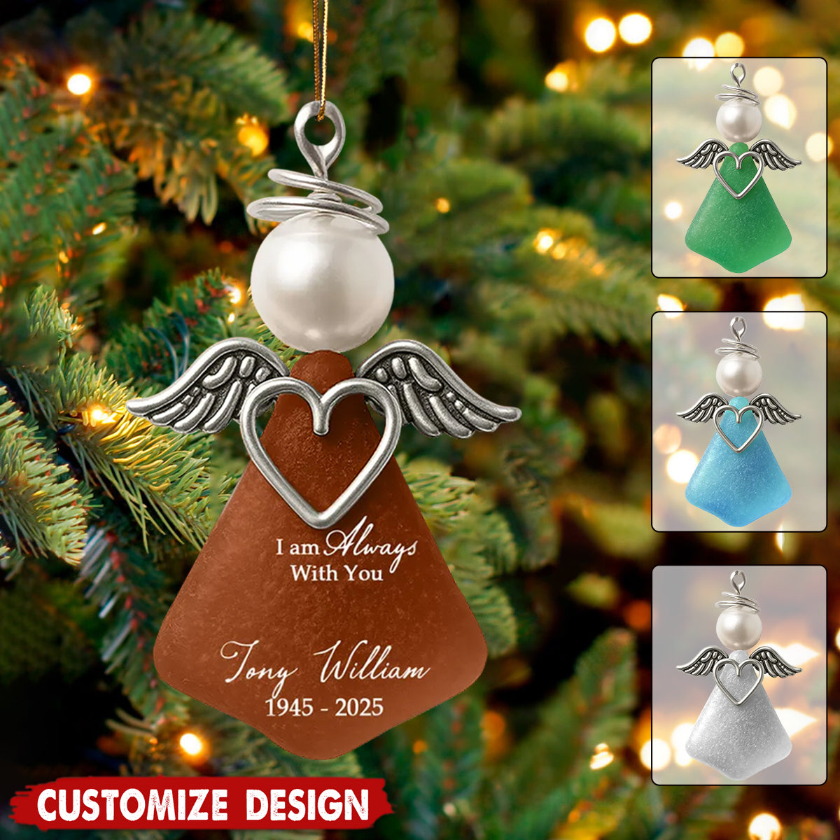 I Am Always With You - Personalized Memorial Acrylic Ornament