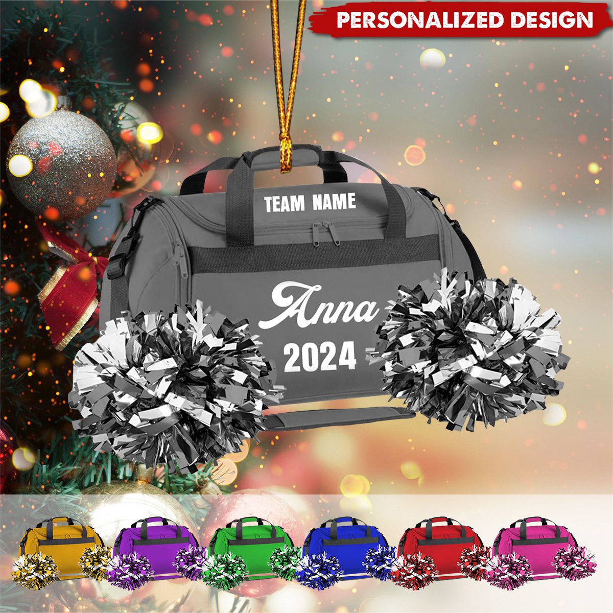 2024 New Release Personalized Cheerleader Ornament-Gifts For Cheer
