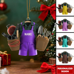 Personalized Garden Tools Christmas Ornament Gift for Garden Lovers