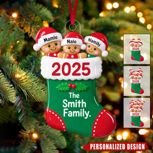 Personalized New Family Ornament 2025