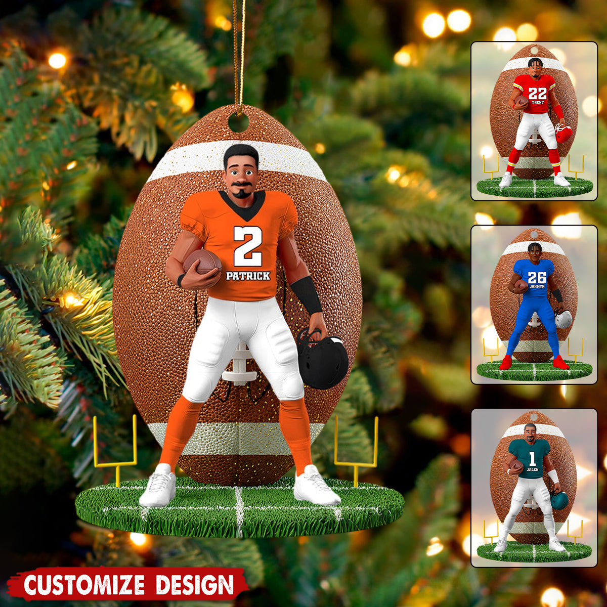 Score Big Christmas Ornament Personalized Gifts For True Fans
