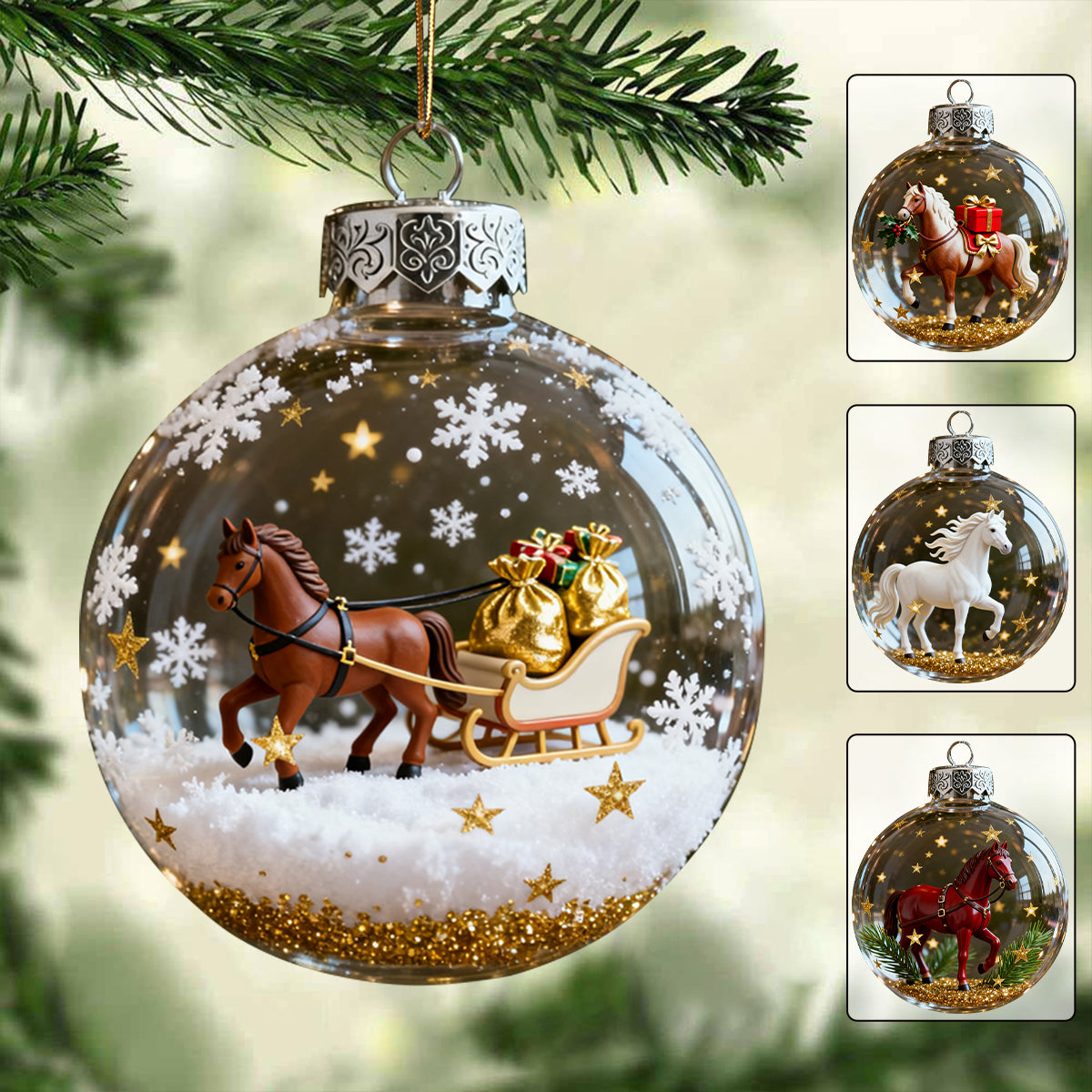 Equestrian Magic for Your Tree - Horse Christmas Ornament